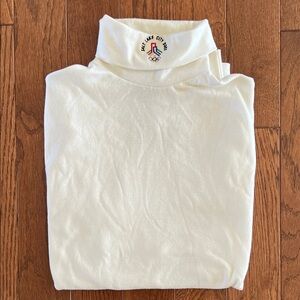 Salt Lake City 2002 Winter Olympics White Turtleneck, size M